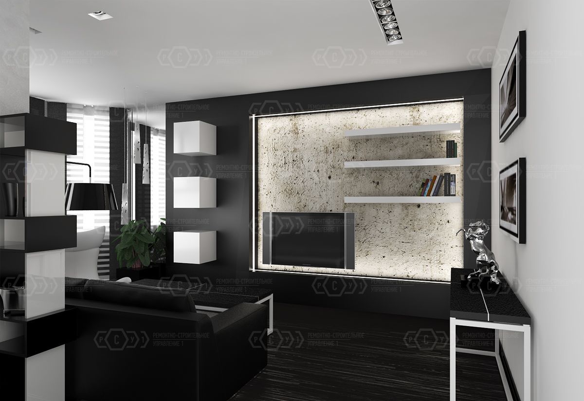 High-tech interior